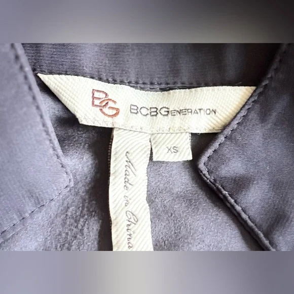 BCBGeneration Charcoal Romper - Picture 4 of 11